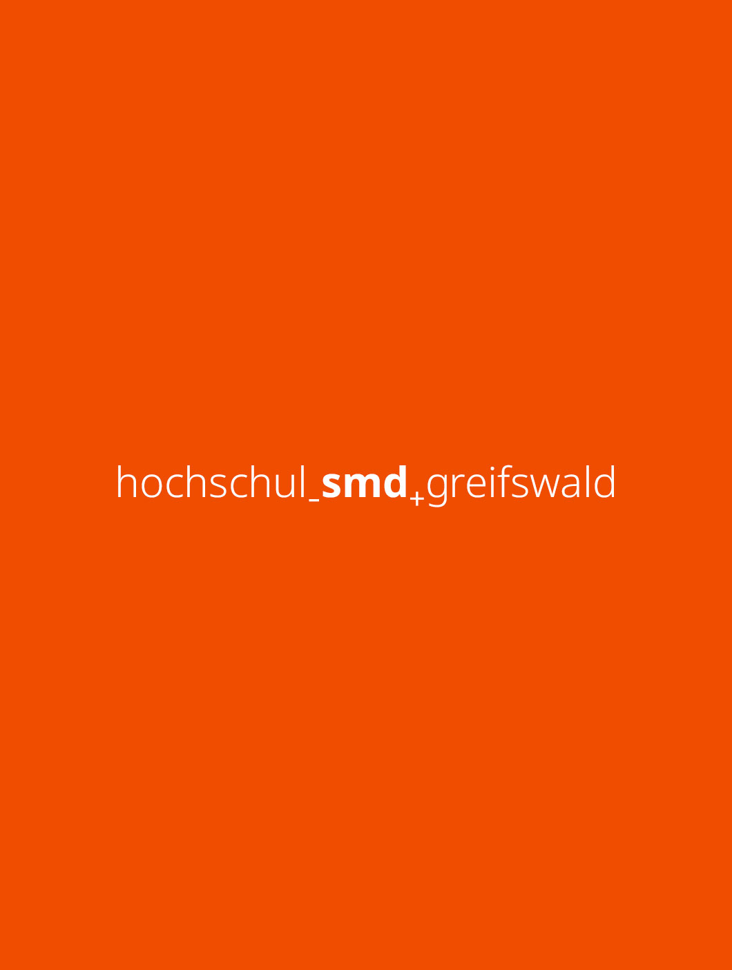 OJC-Greifswald: Banner für die Hochschule SMD Greifswald